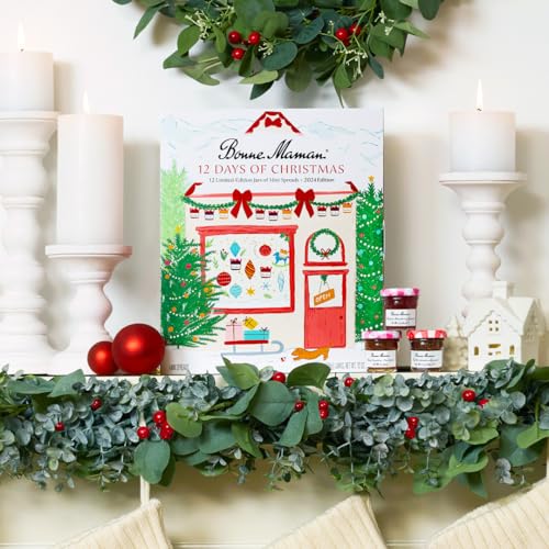 Bonne Maman Limited Edition Advent Calendar with 12 Mini Spreads - Image 2