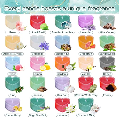 Scented Candles Heart-Shaped Advent Calendar - Image 2