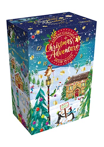 Gibsons Christmas Advent Calendar Jigsaw Puzzle for Adults
