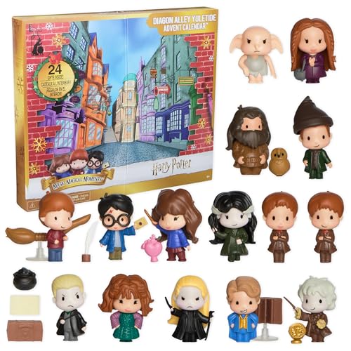 Harry Potter Wizarding World Micro Magical Moments Diagon Alley Yuletide Advent Countdown Calendar