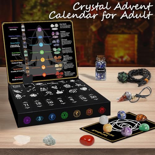 Healing Crystals Natural Gemstones Advent Calendar - Image 5