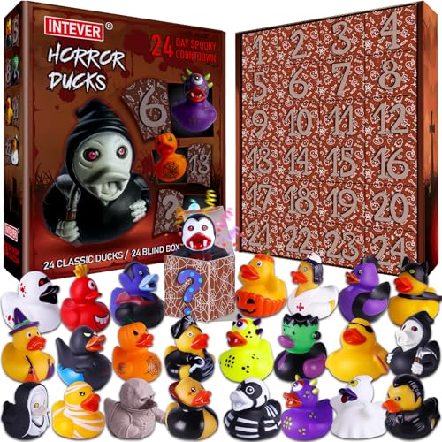 Horror Rubber Duckies Spooky Halloween Countdown Calendar