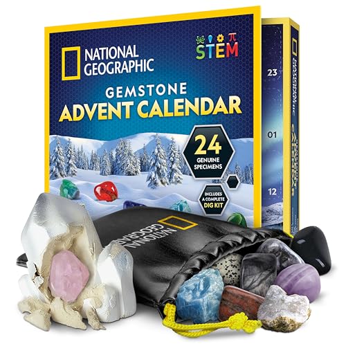 National Geographic Gemstone Advent Calendar for Kids