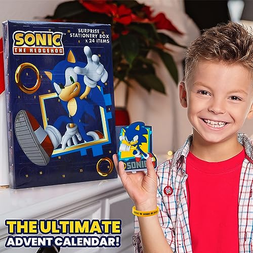 Sonic the Hedgehog Stationery & Keychains Advent Calendar - Image 4