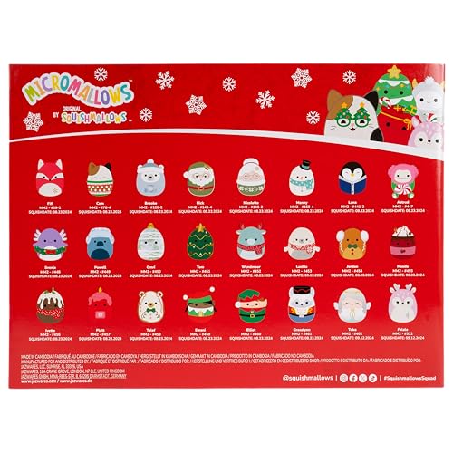Squishmallows Original Micromallows Plush Advent Calendar - Image 4