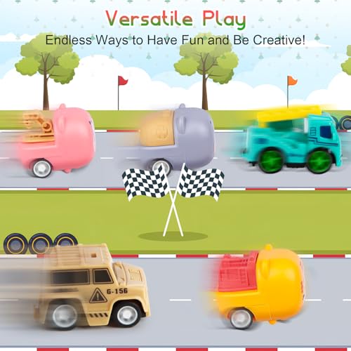 Surprise Pull Back Car Toys Advent Calendar for Babies & Kids - Image 4