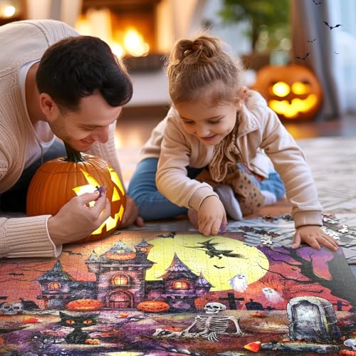 30-Day Haunted House Jigsaw Puzzle Halloween Advent Calendar - Image 5