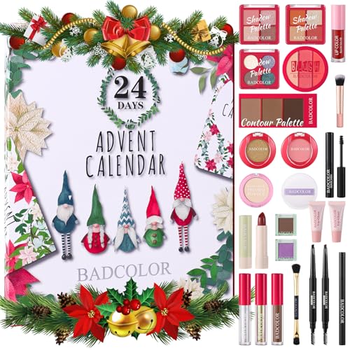 BADCOLOR Makeup & Cosmetics Starter Set Advent Calendar