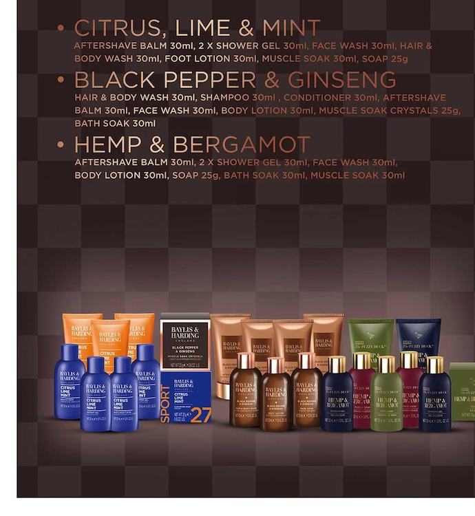 Baylis & Harding Mens 24 Days Of Luxury Deluxe Advent Calendar 2025 - Image 3