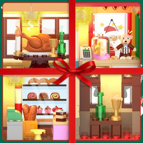 Christmas City Building Block Set Advent Calendar - Image 4