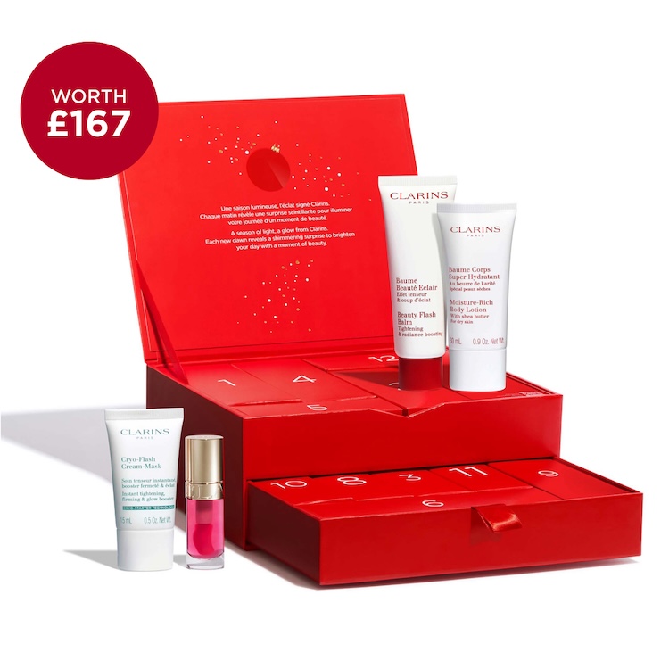 Clarins 12-Day Beauty Advent Calendar 2025