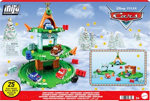 Disney Pixar Cars Mini Racers Advent Calendar by Mattel