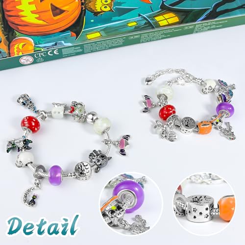 DIY Charms Bracelets & Jewelry Halloween Advent Calendar - Image 4