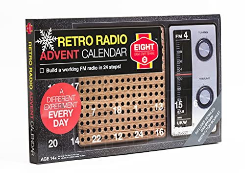 EIGHT Retro Radio Birthday Countdown Calendar