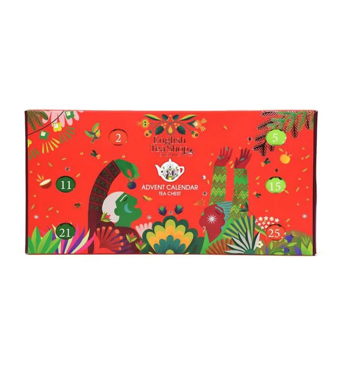 English Tea Shop Organic Luxury Advent Calendar Tea Chest