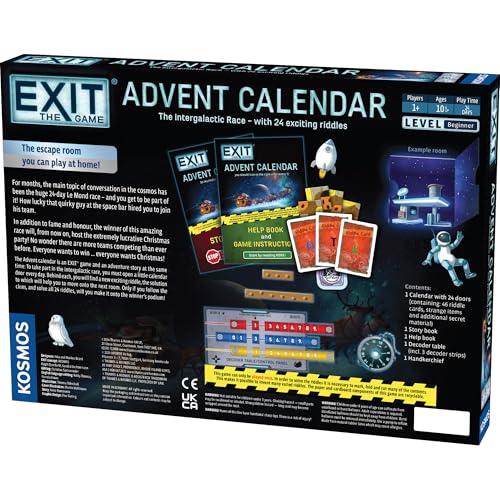 EXIT: The Game The Intergalactic Race Advent Calendar by Thames & Kosmos - Image 3