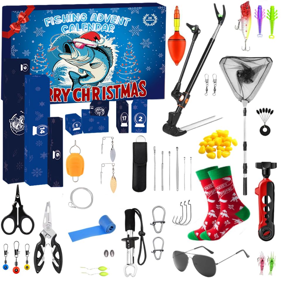 Fishing Tools & Accessories Kit Advent Calendar