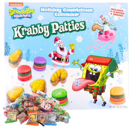 Frankford SpongeBob SquarePants Krabby Patty Treats Advent Calendar