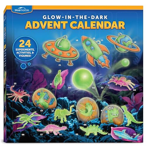 Glow In The Dark Science Activities & Experiments Advent Calendar by Blue Marble