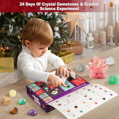 Grenfield Healing Crystals Gemstones Advent Calendar - Image 4