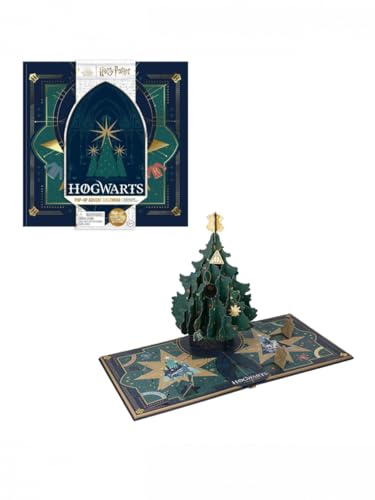 Harry Potter Hogwarts Day Pop Up Christmas Tree Book Advent Calendar
