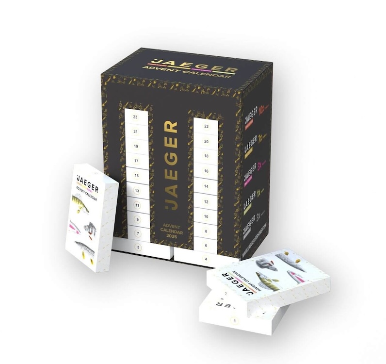 JAEGER Limited Edition Fishing Advent Calendar 2025