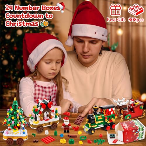 Kids Train Building Kit Advent Calendar - Image 3