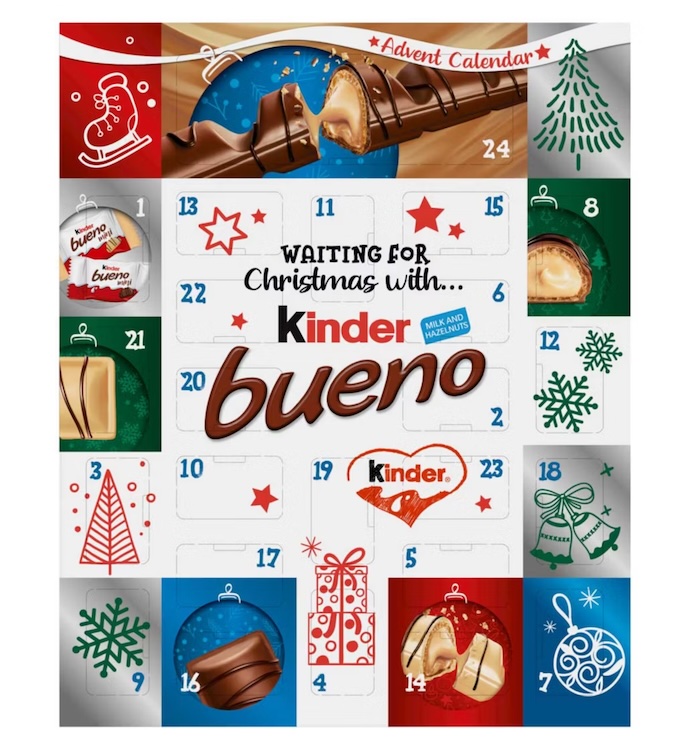 Kinder Bueno Advent Calendar 2025 Advent Calendars Club