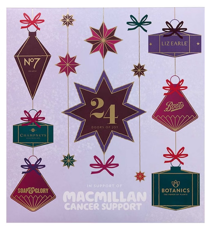 Macmillan 24 Doors Of Joy Beauty Advent Calendar - Image 4