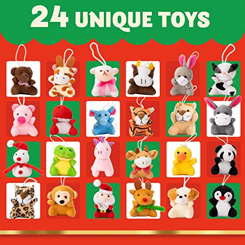 Mini Stuffed Animal Plushies Advent Calendar - Image 4