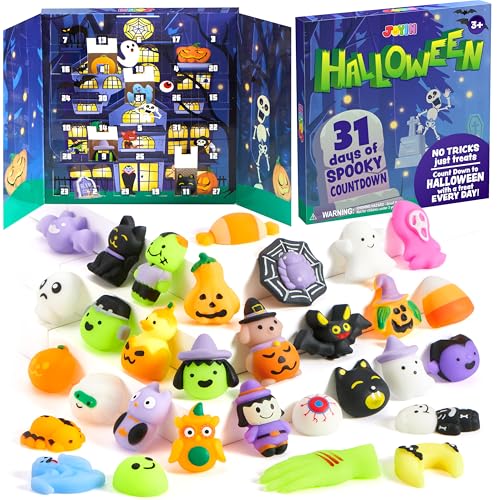 Mochi Squishy Toys Halloween Countdown Calendar