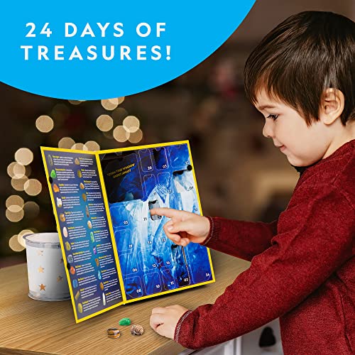 National Geographic Gemstones, Minerals & Fossils Rock Collection Advent Calendar for Kids - Image 2