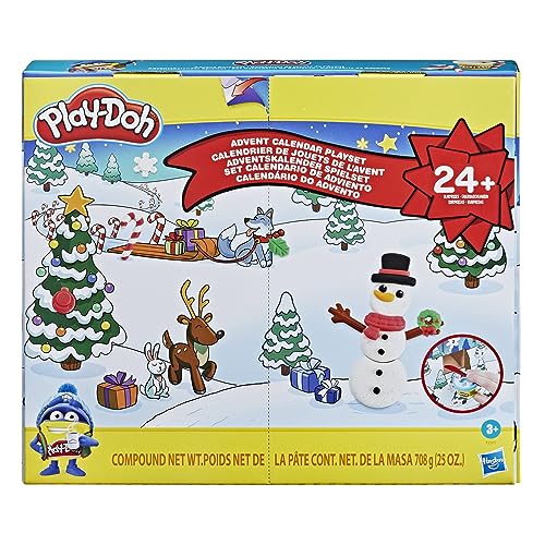 Play-Doh Holiday Toys, Figures & Stickers Advent Calendar