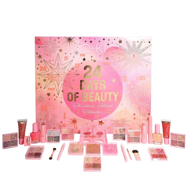 Q-Ki 24 Days of Beauty Makeup Advent Calendar 2025