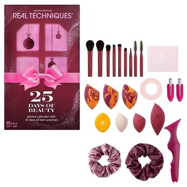 Real Techniques 25 Days Of Beauty Advent Calendar 2025