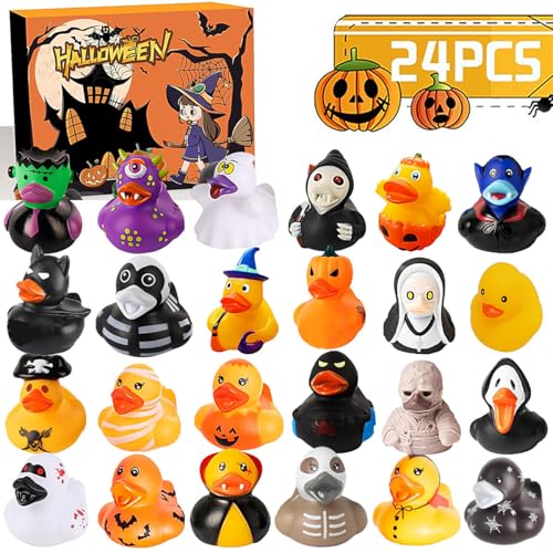 Rubber Duck Halloween Countdown Calendar
