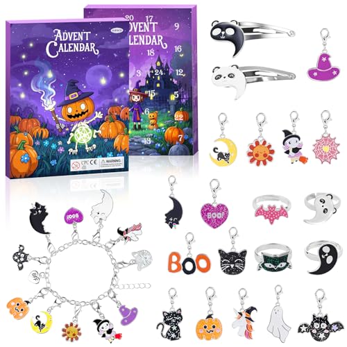 Spooky Castle DIY Jewelry Halloween Advent Calendar