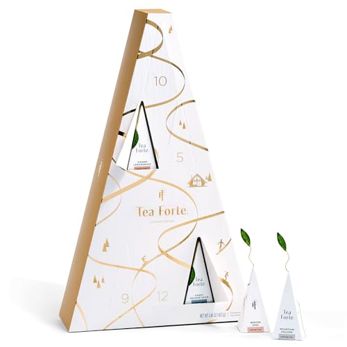 Tea Forte Winter Chalet Mini 12-Day Advent Calendar