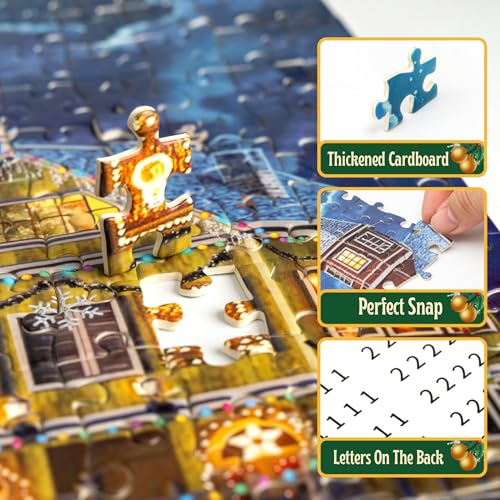 Traditional Christmas Puzzle Advent Calendar - Image 4