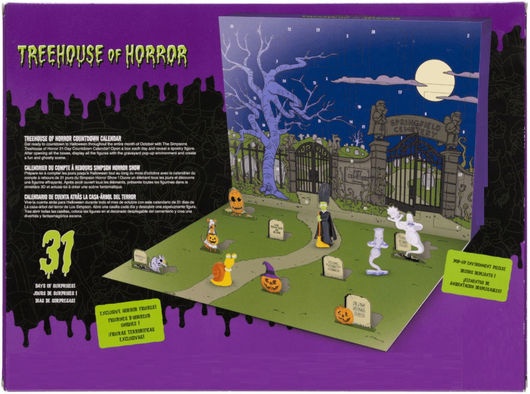 Treehouse of Horror 31-Day Popup Halloween Countdown Calendar - Image 2