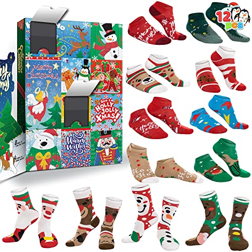 Warm Christmas Socks Advent Calendar