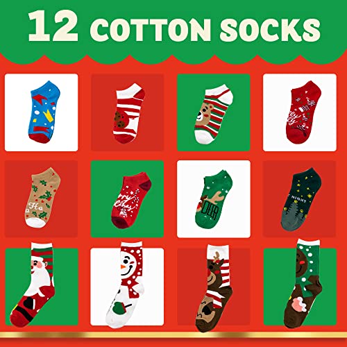 Warm Christmas Socks Advent Calendar - Image 4