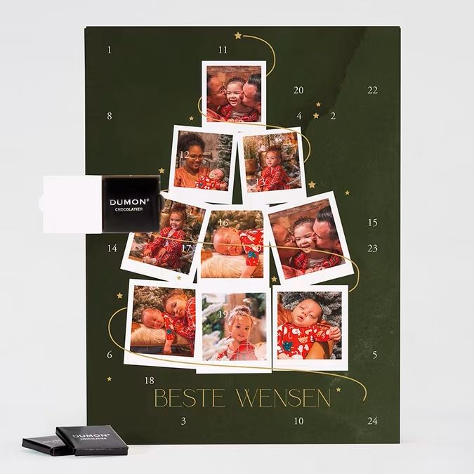 Tadaaz Adventskalenders met Foto’s en Chocolade