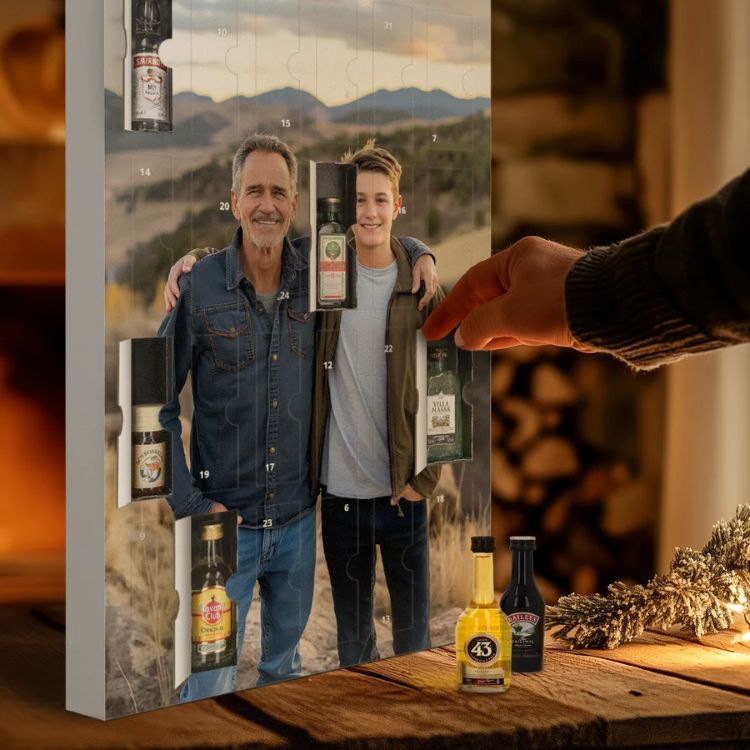 YourSurprise Adventskalender met Flesjes Drank en Eigen Foto’s