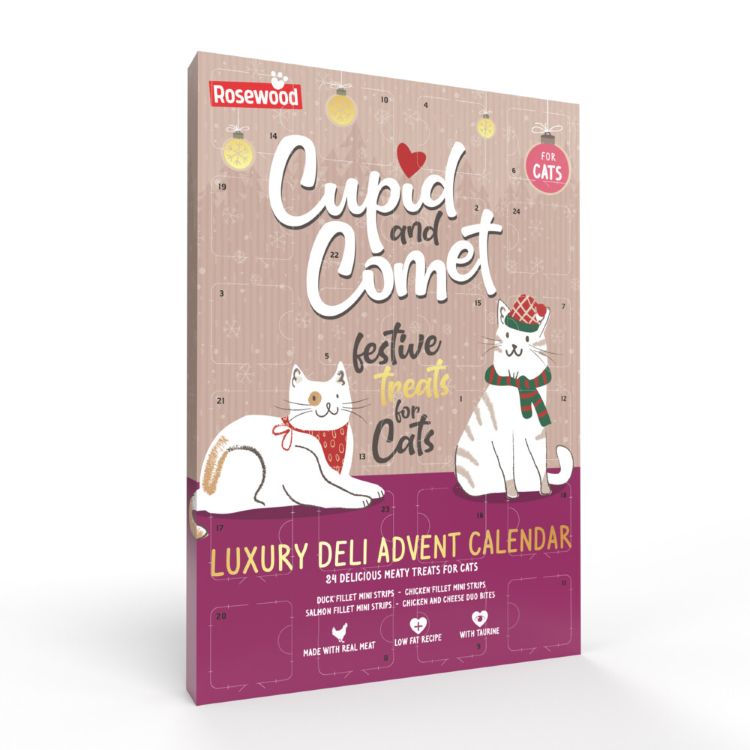 Rosewood Cupid & Comet Adventskalender voor Katten