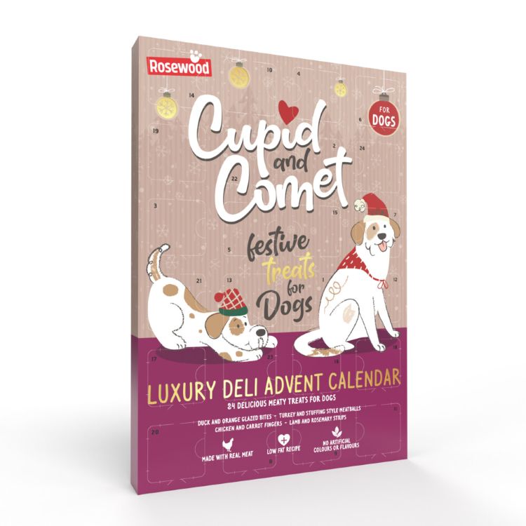 Rosewood Cupid & Comet Adventskalender voor Honden