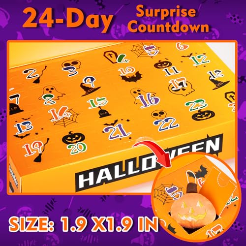 Gnomes & Dolls Plush Ornaments Halloween Countdown Calendar - Image 5