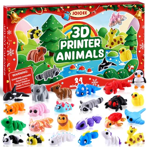 JOICEE 3D Printed Animals Advent Calendar