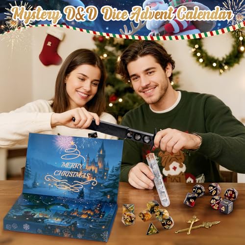 Mystery DND Dice Set Advent Calendar - Image 2