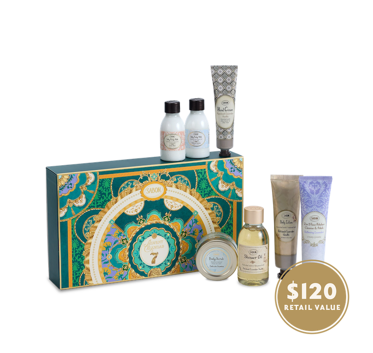 SABON Majestic Gala 7 Days Beauty Advent Calendar 2025 - Image 2